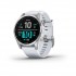 Garmin fēnix® 7S, Silver with Whitestone Band